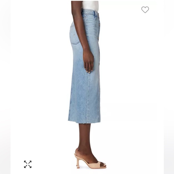 HUDSON Button-Front Denim Pencil Skirt SIZE 26 - Picture 2 of 11